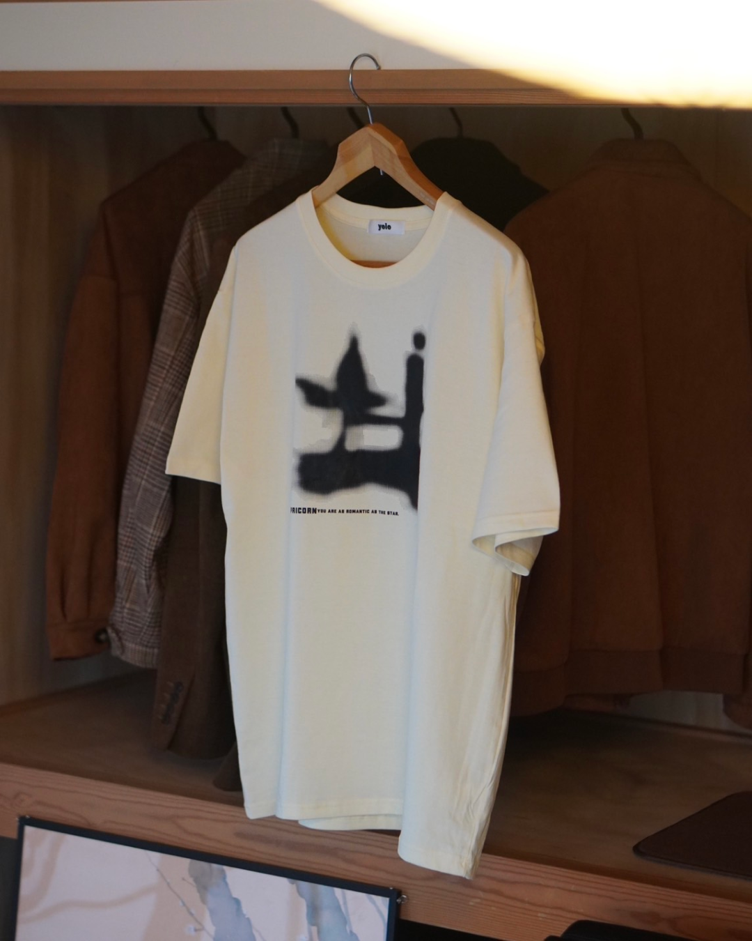 シャドウプリントTシャツ NA1014