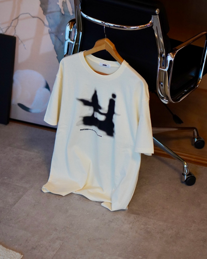 シャドウプリントTシャツ NA1014