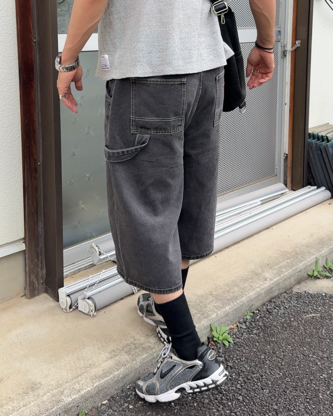 ウォッシュドハーフショーツ NA1031