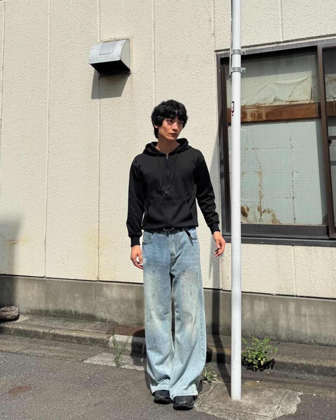 ブラックジップパーカー NA1069 – YOLO（ヨロ）｜ファッション通販