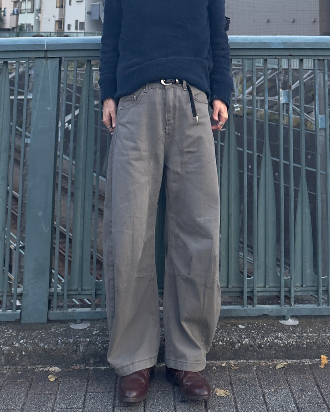 レトロワークジーンズ NA1085