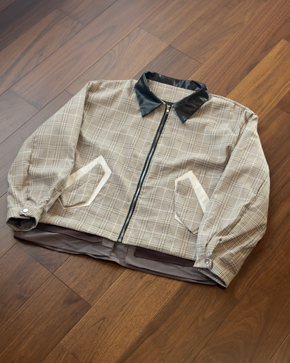 ラペルカラーハリントンジャケット NA1087