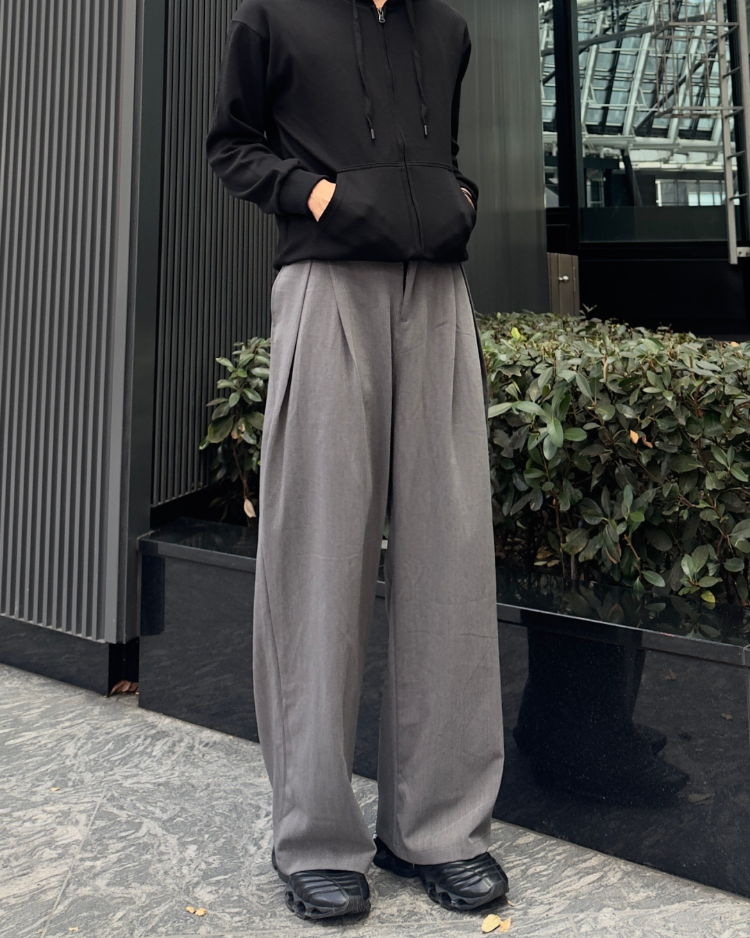 ワイドレッグシミターパンツ NA1091