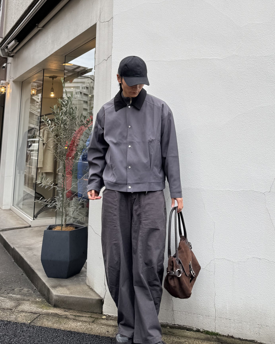 バイカラーショートブルゾン NA1095 – YOLO（ヨロ）｜ファッション通販