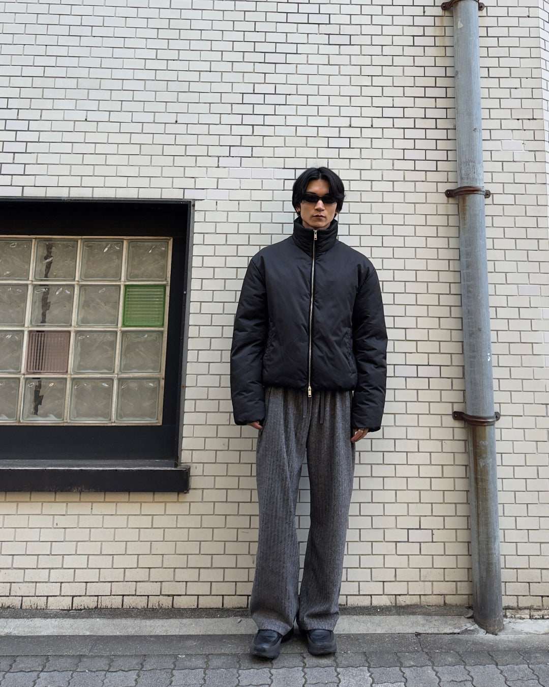 ルーズストレートニットパンツ NA1114