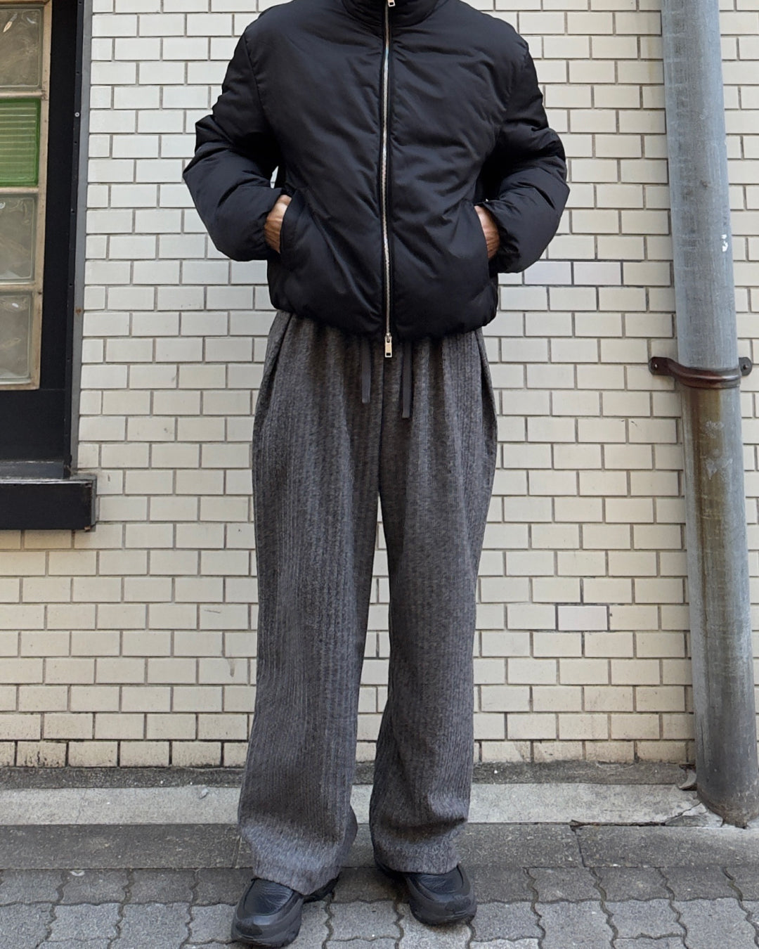 ルーズストレートニットパンツ NA1114