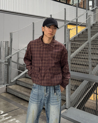 ルーズシルエットジップブルゾンNA1128