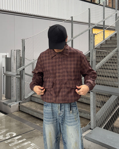 ルーズシルエットジップブルゾンNA1128