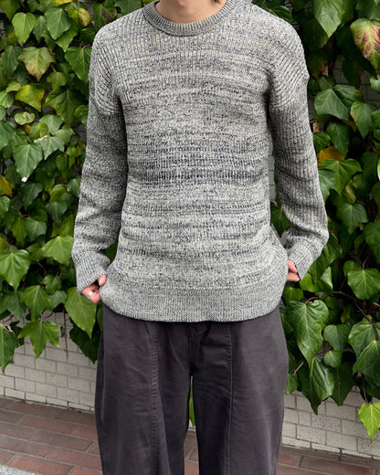 ミックスジャガードクルーネックセーター NA1129
