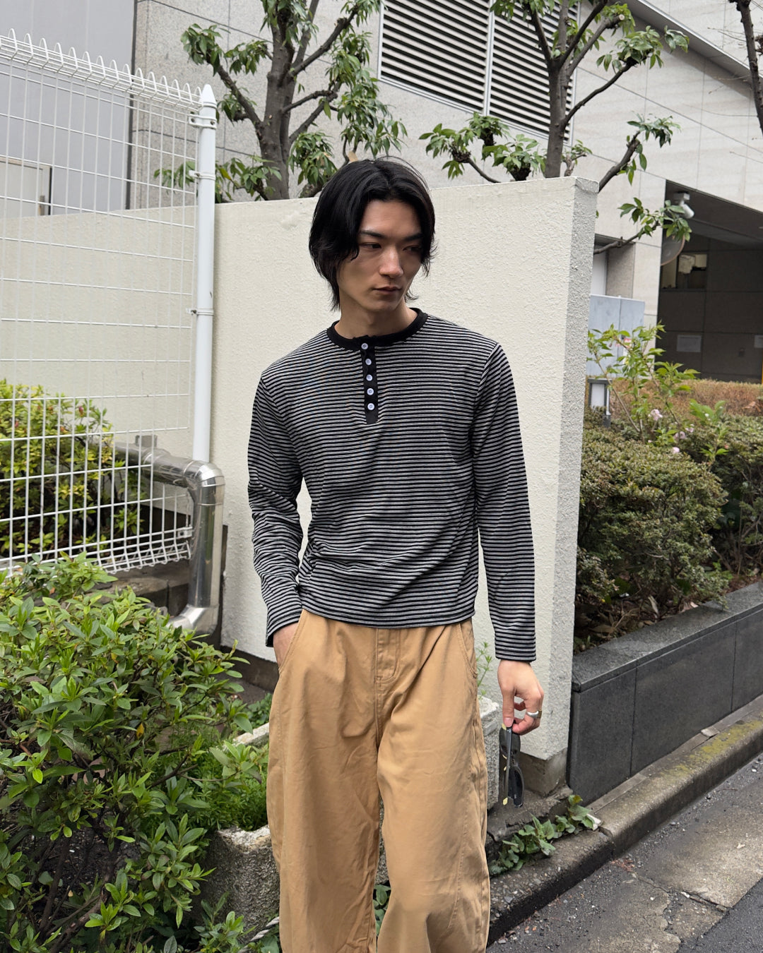 メンズレトロストライプシャツNA1153 – YOLO（ヨロ）｜ファッション通販