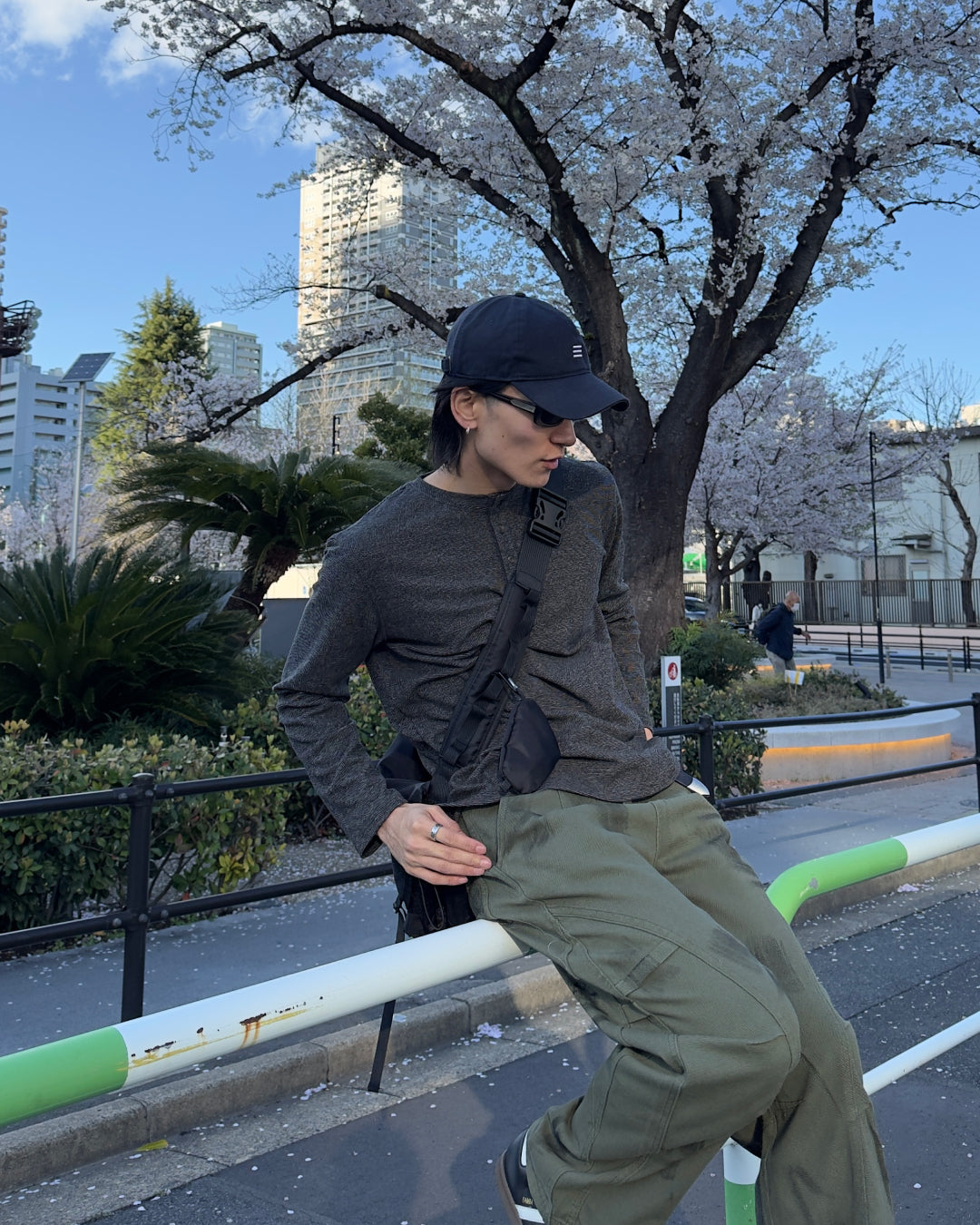 メランジヘンリーネックロングTシャツ NA1157 – YOLO（ヨロ