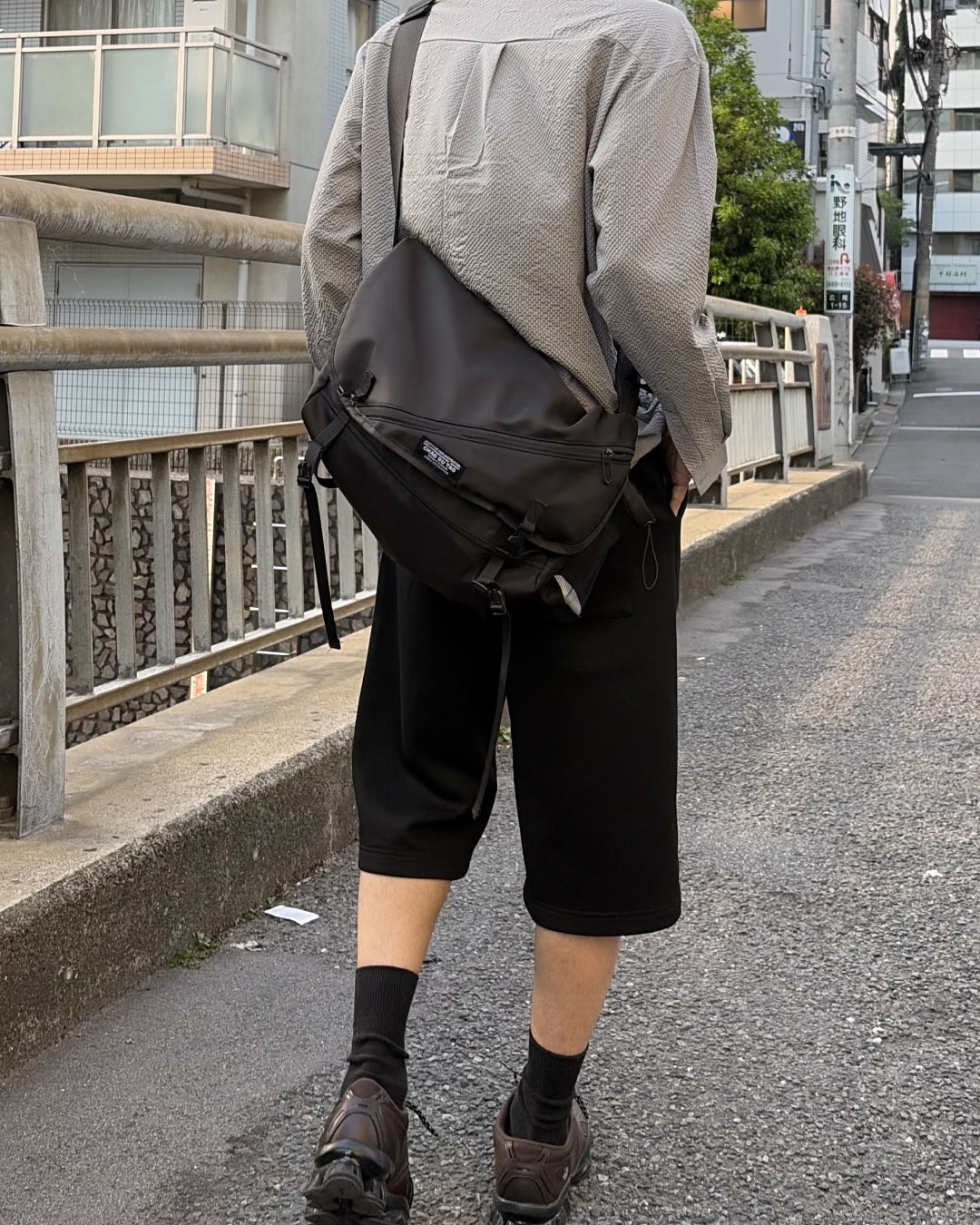 ミニマルフラップショルダーバッグ NA1158