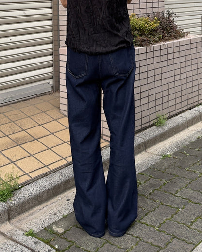 サイドポケットストレートデニムパンツ NA1160