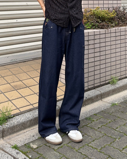 サイドポケットストレートデニムパンツ NA1160
