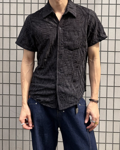 ジャガードデザインシャツ NA1161