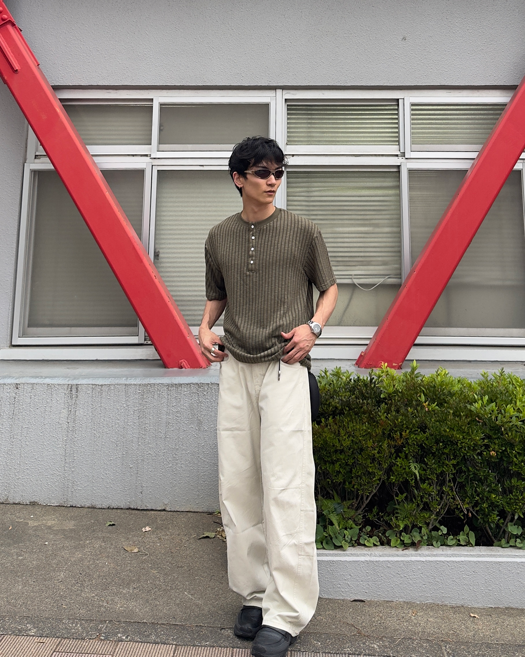 ワイドバルーンカジュアルパンツ NA1173