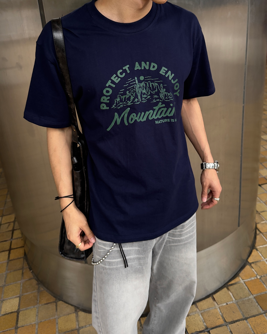フェイクレザー2WAYショルダーバッグ NA1208