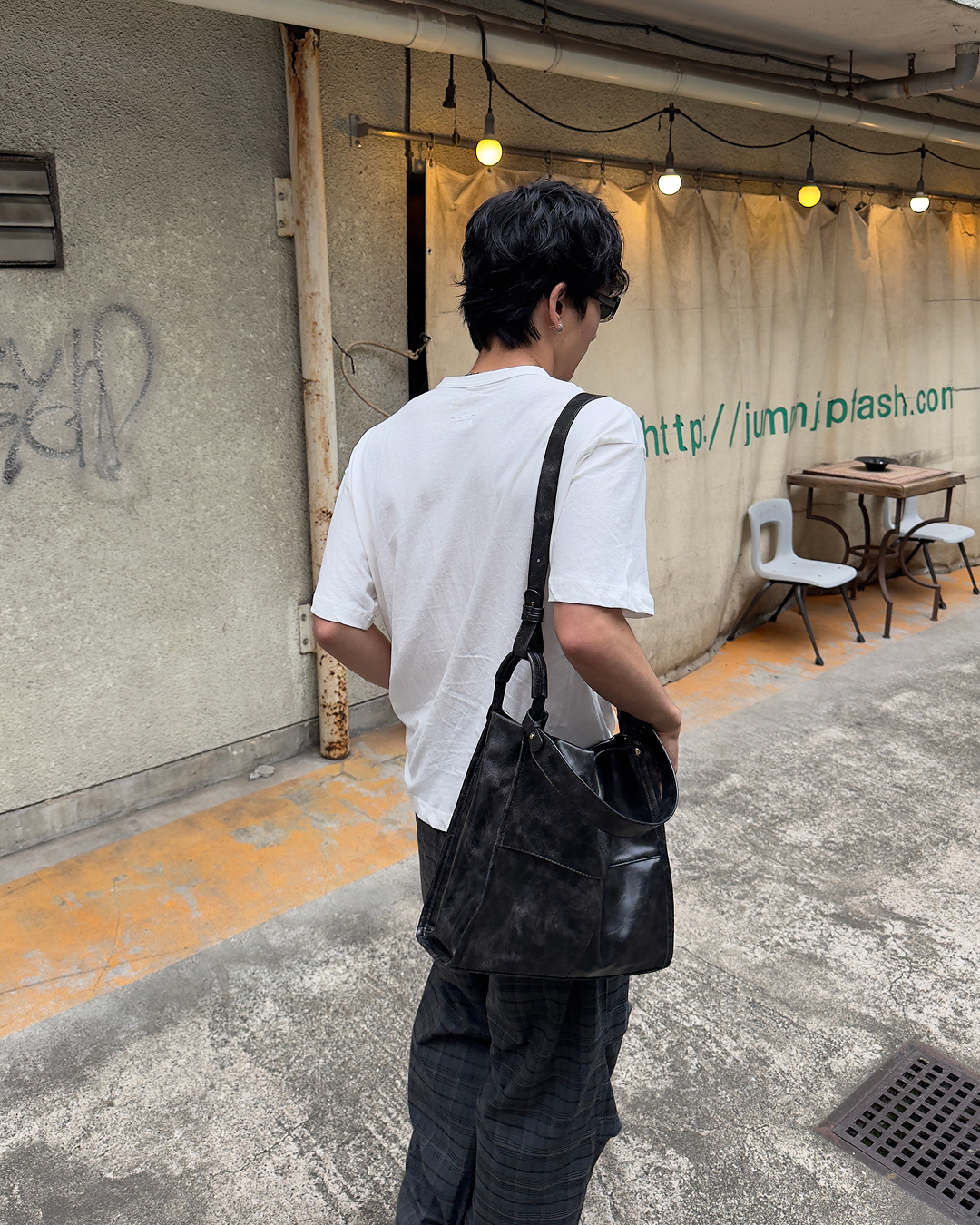 スリーブドッグヘッドプリントTシャツ NA1220