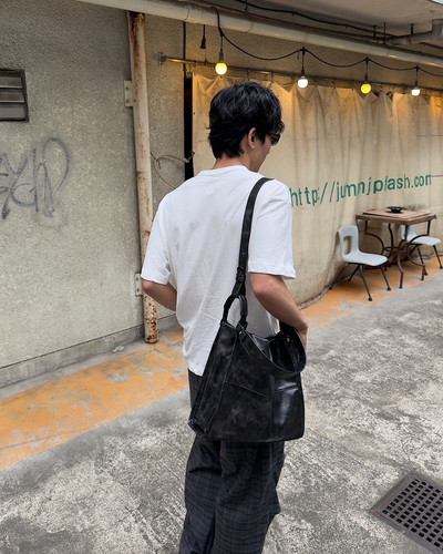 スリーブドッグヘッドプリントTシャツ NA1220