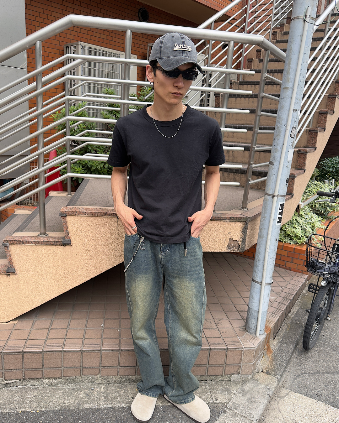 ワイドルーズデニムパンツ NA1240