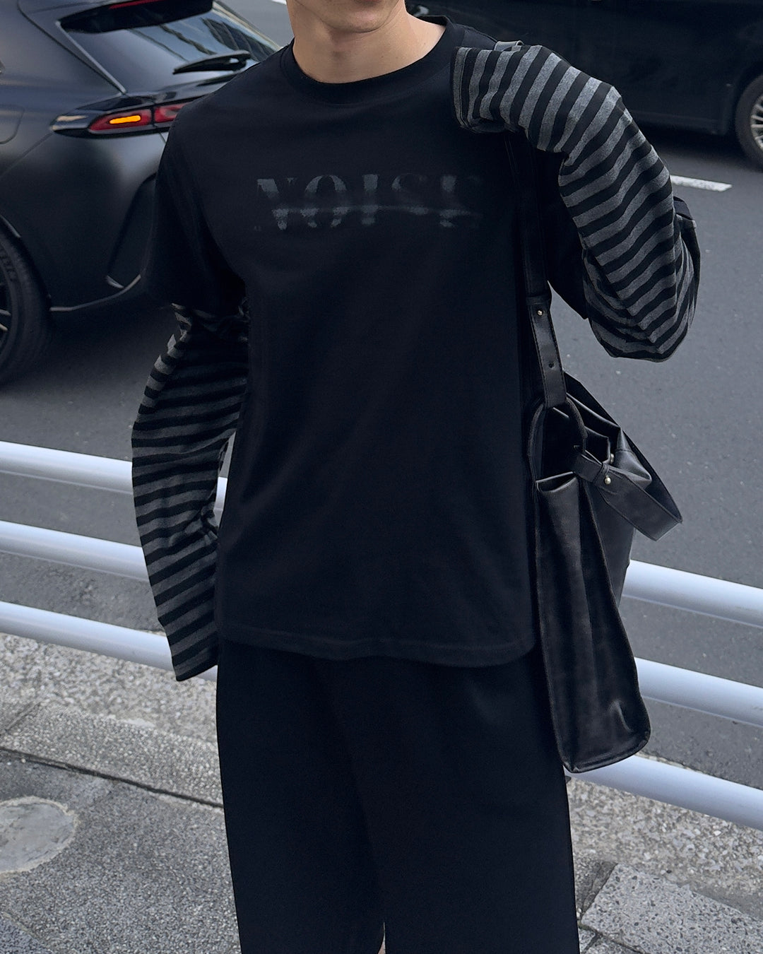 ボーダーレイヤードグラフィックT NA1265