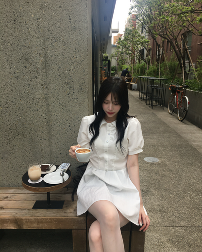 ガーリーフレアワンピース NK0025