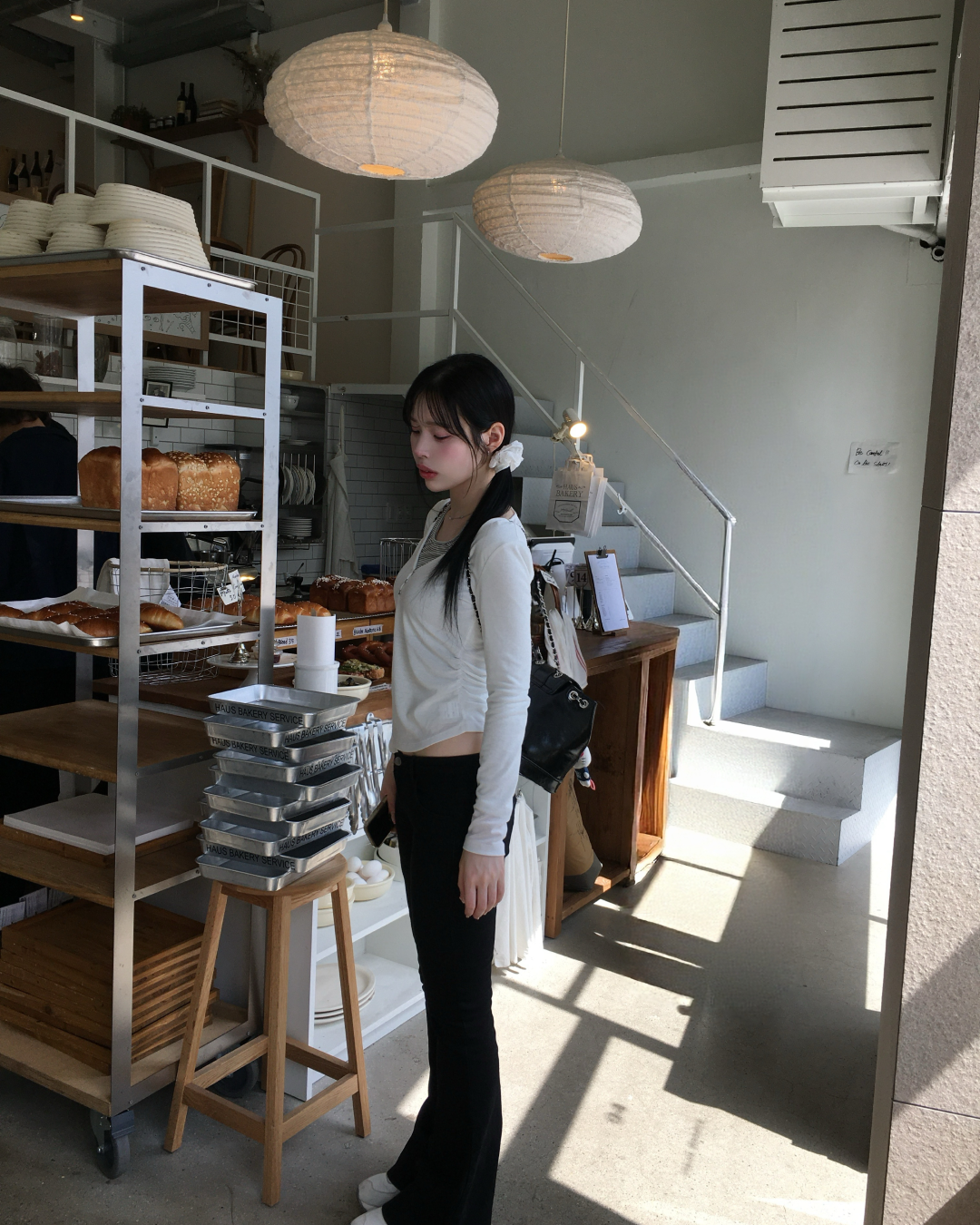 ベーシックフレアパンツ NK0012