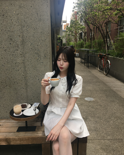 ガーリーフレアワンピース NK0025