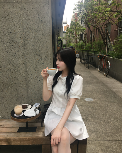 ガーリーフレアワンピース NK0025