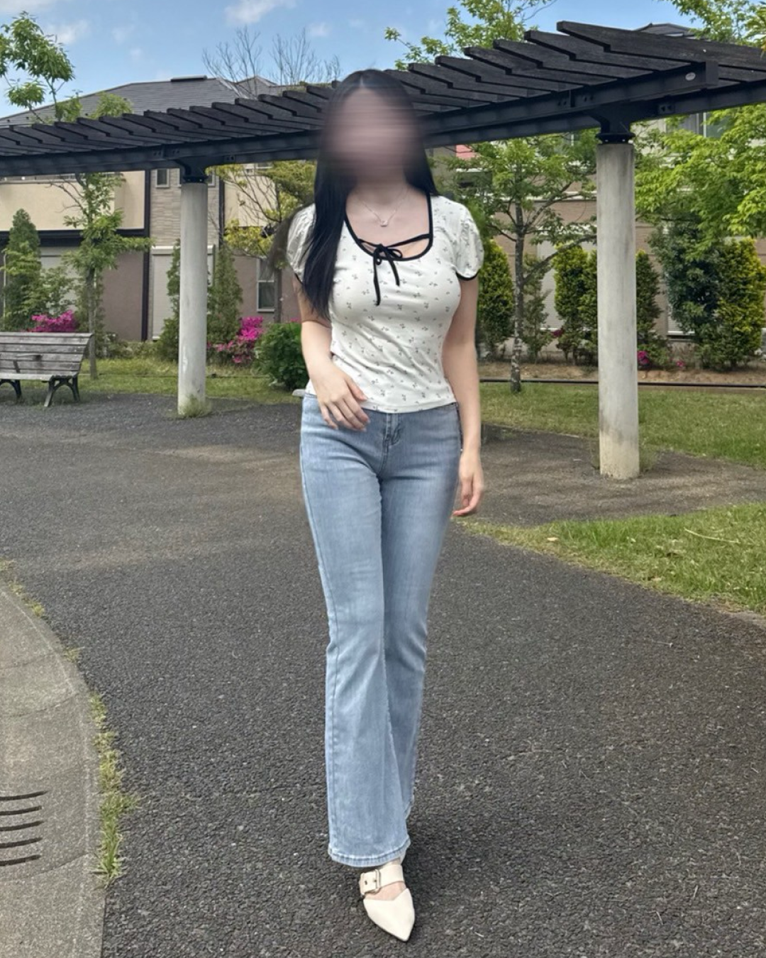 タイニーフラワーミニTシャツ NO0040