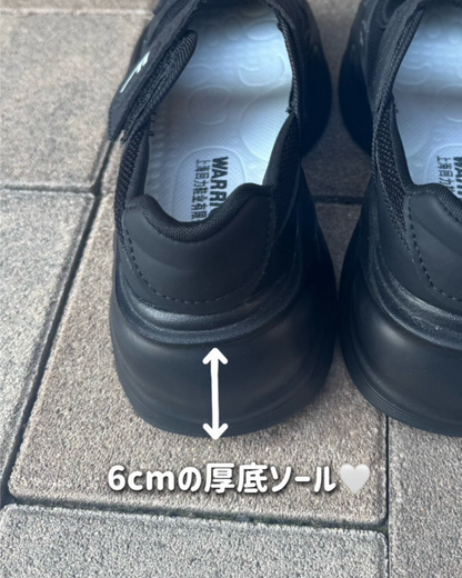スニーカーパンプ厚底シューズ NO0106