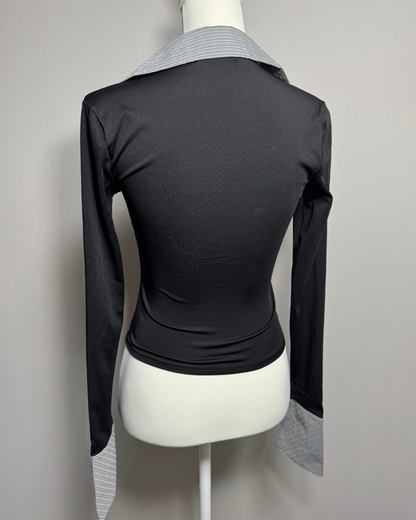 レイヤード風スリムシャツ
NO0172