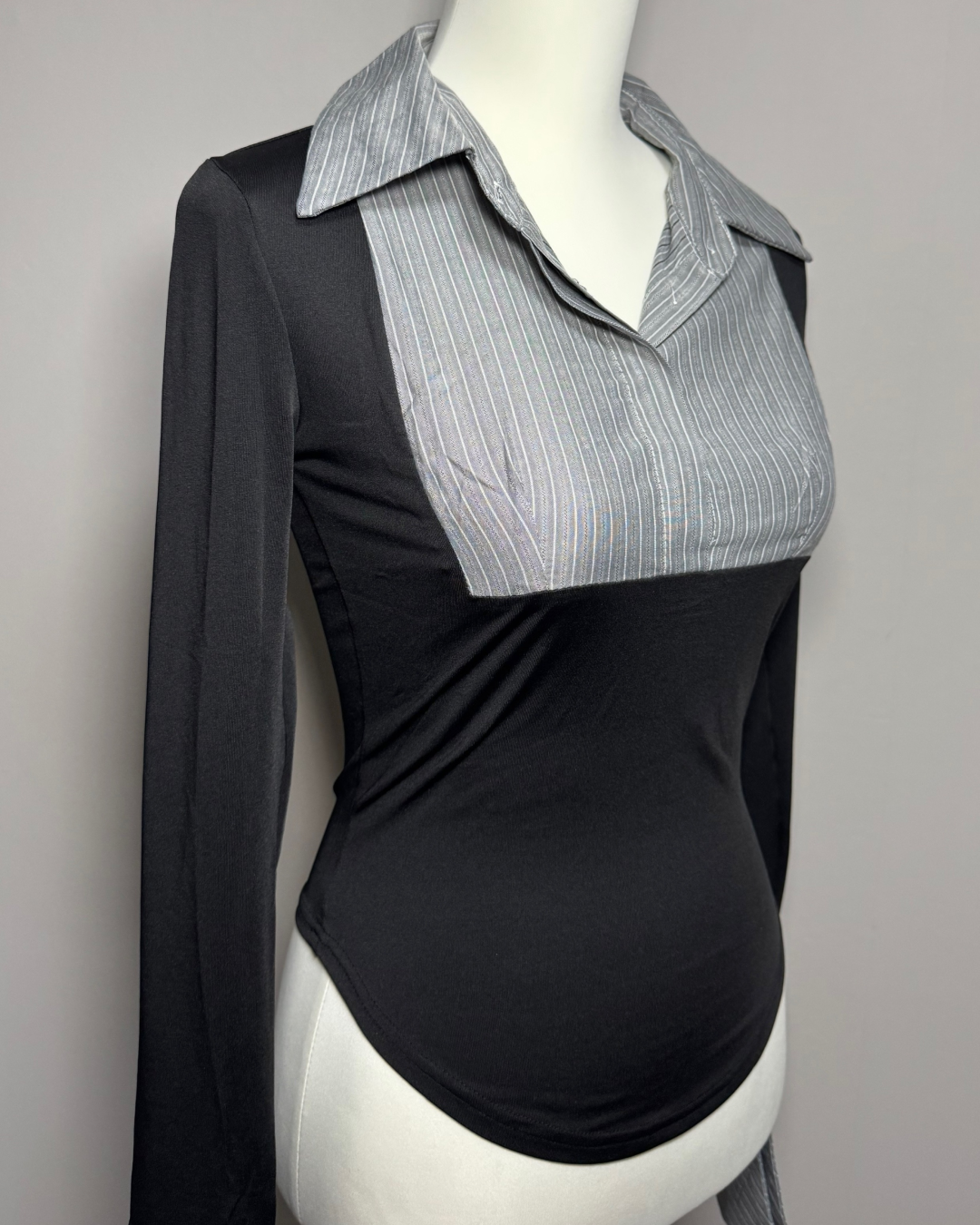 レイヤード風スリムシャツ
NO0172