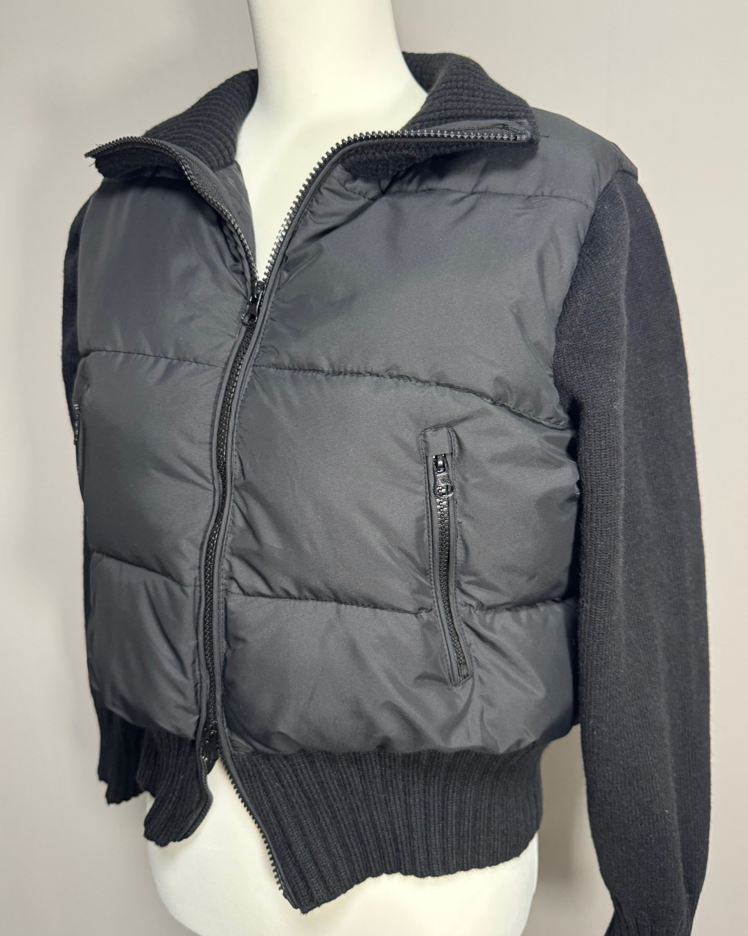 フェイクツーピースダブルジップアップジャケット
NO0178