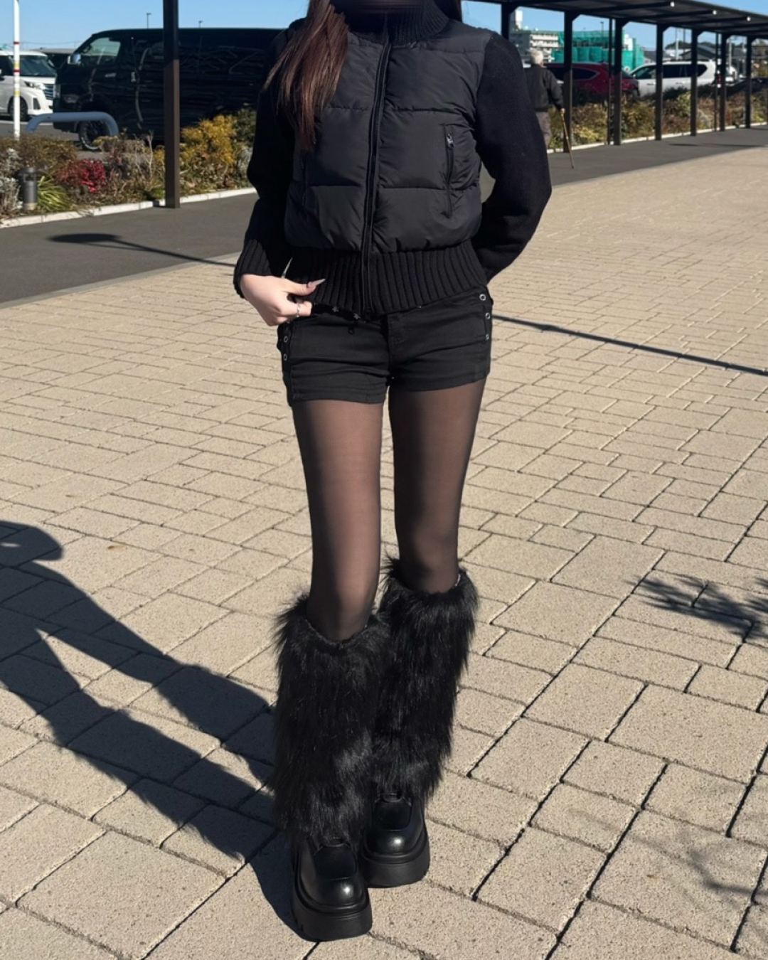 フェイクツーピースダブルジップアップジャケット
NO0178