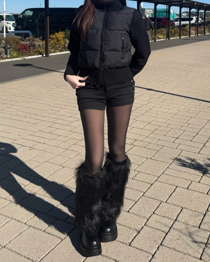 フェイクツーピースダブルジップアップジャケット
NO0178