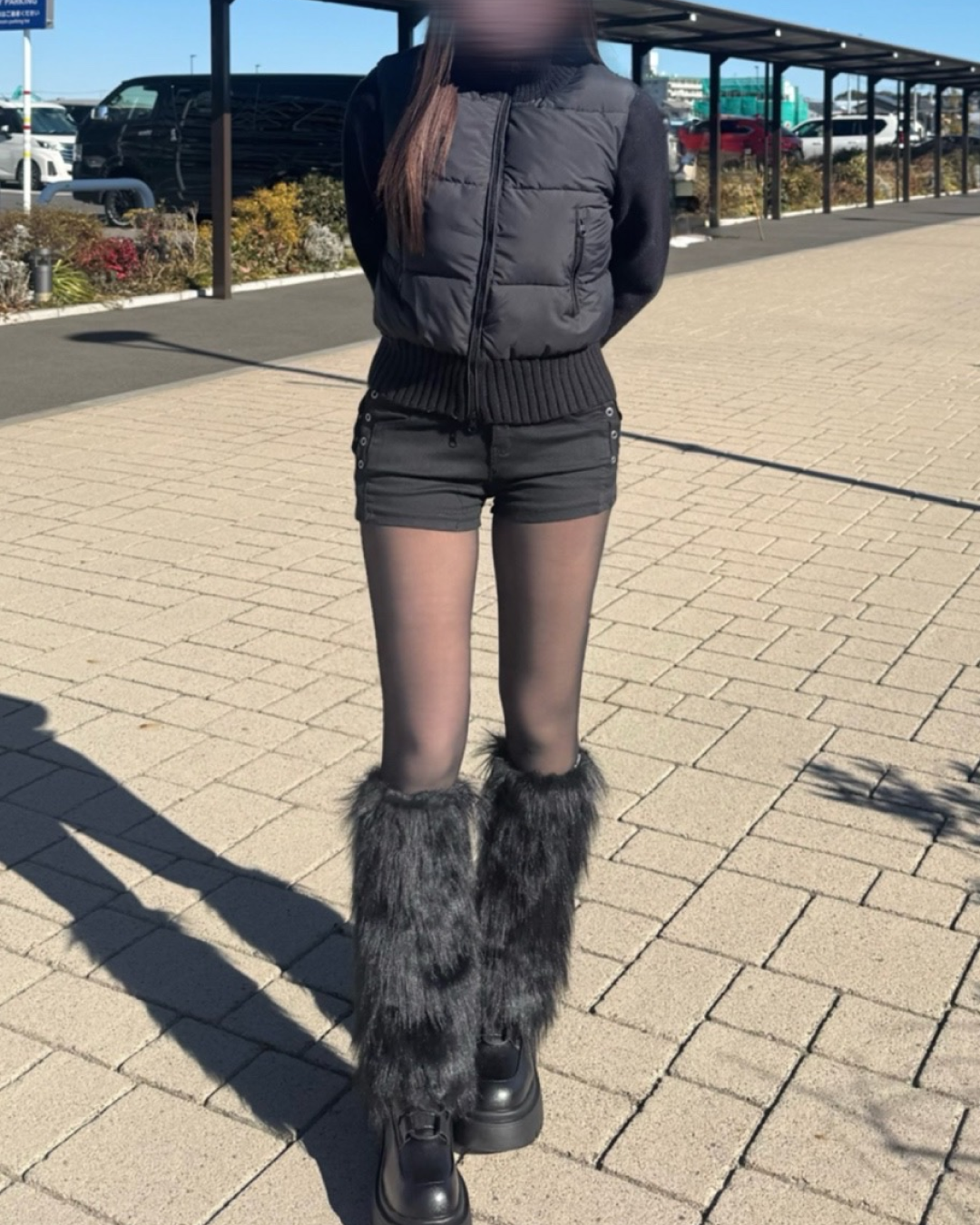 フェイクツーピースダブルジップアップジャケット
NO0178