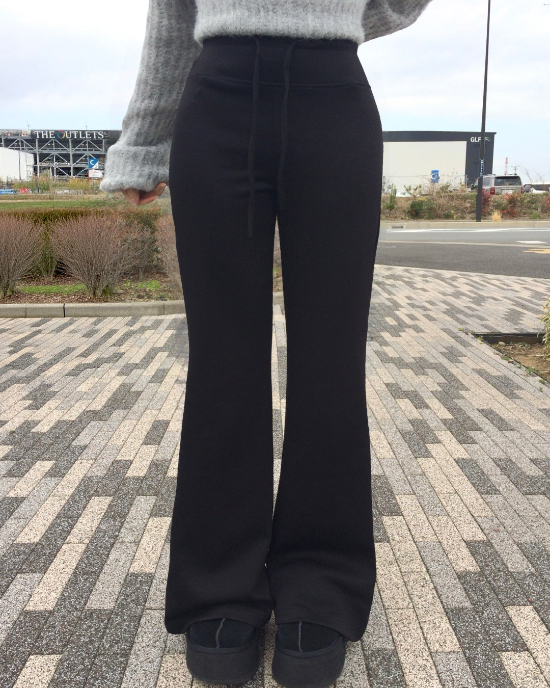 ハイウエストフレアパンツNO0198