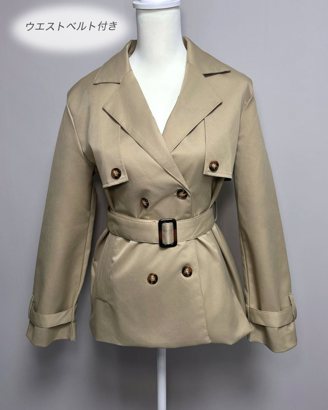 ウェストマークトレンチコート
NO0232