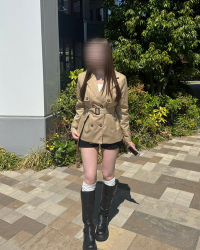ウェストマークトレンチコート NO0232