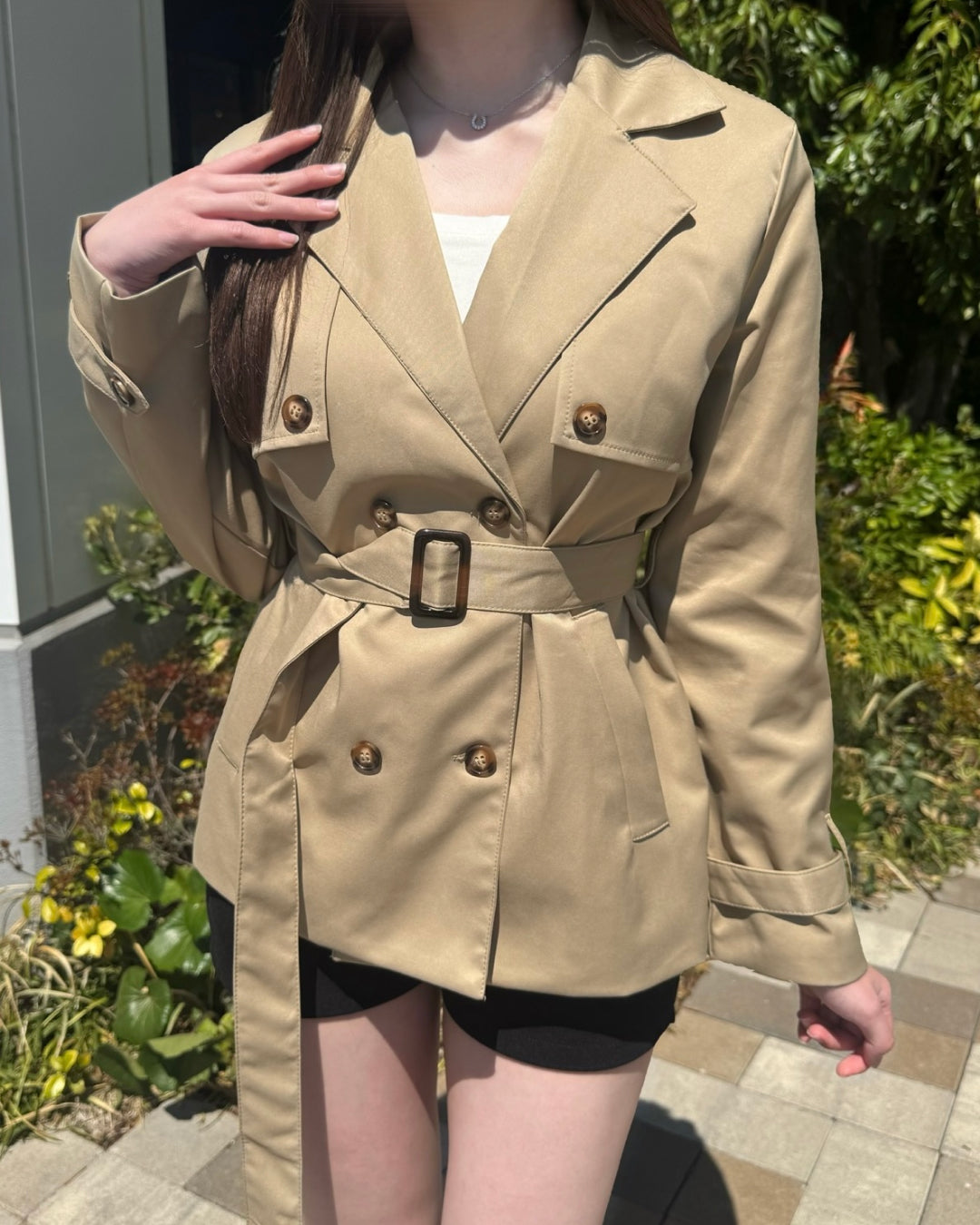 ウェストマークトレンチコート
NO0232