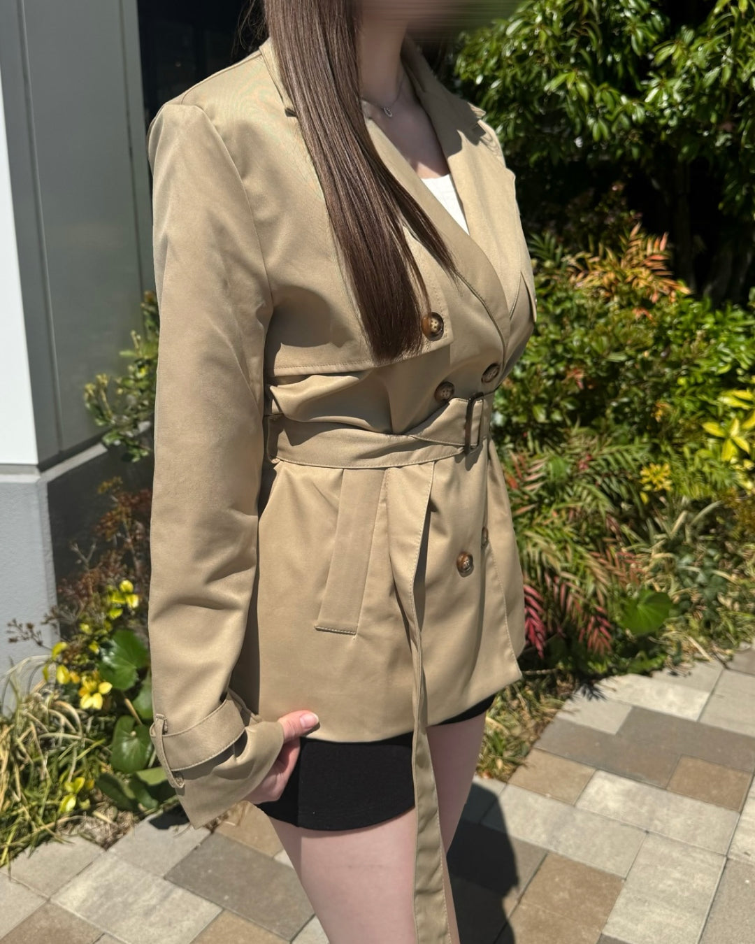 ウェストマークトレンチコート
NO0232