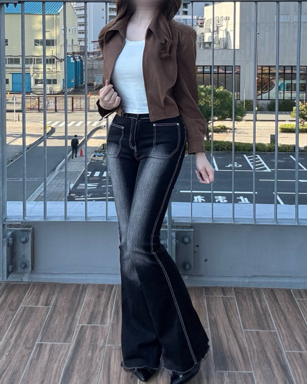 【即納】スエードショートジャケット NO5000