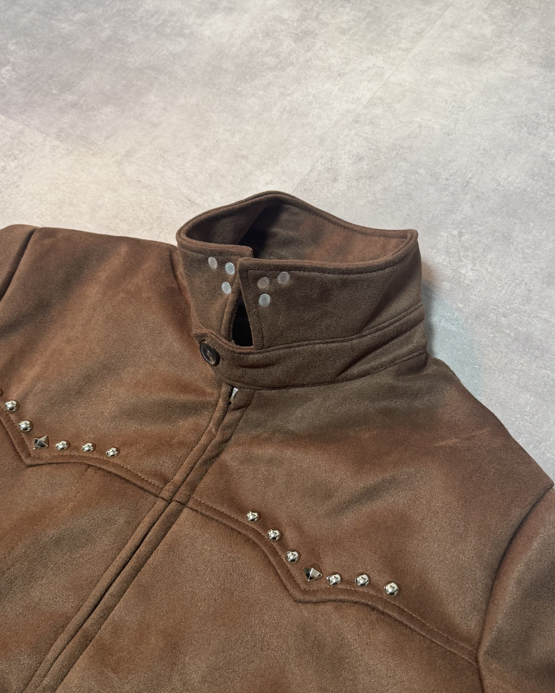 スウェードスタッズブルゾン
NS0002