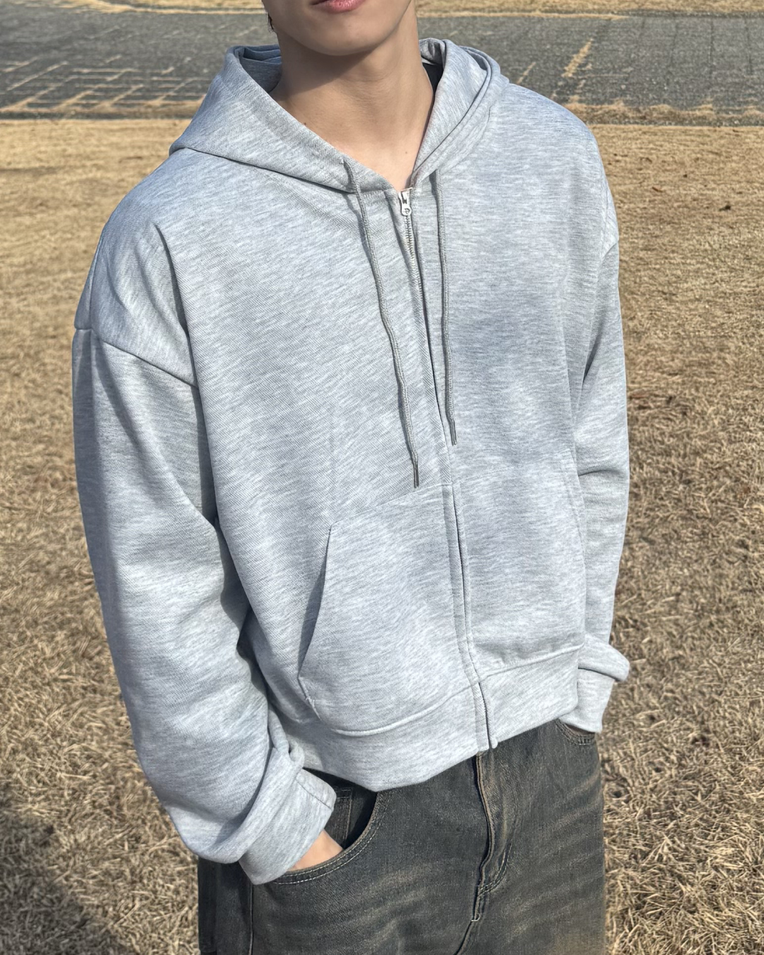 ルーズベーシックフルジップパーカー
NS0006