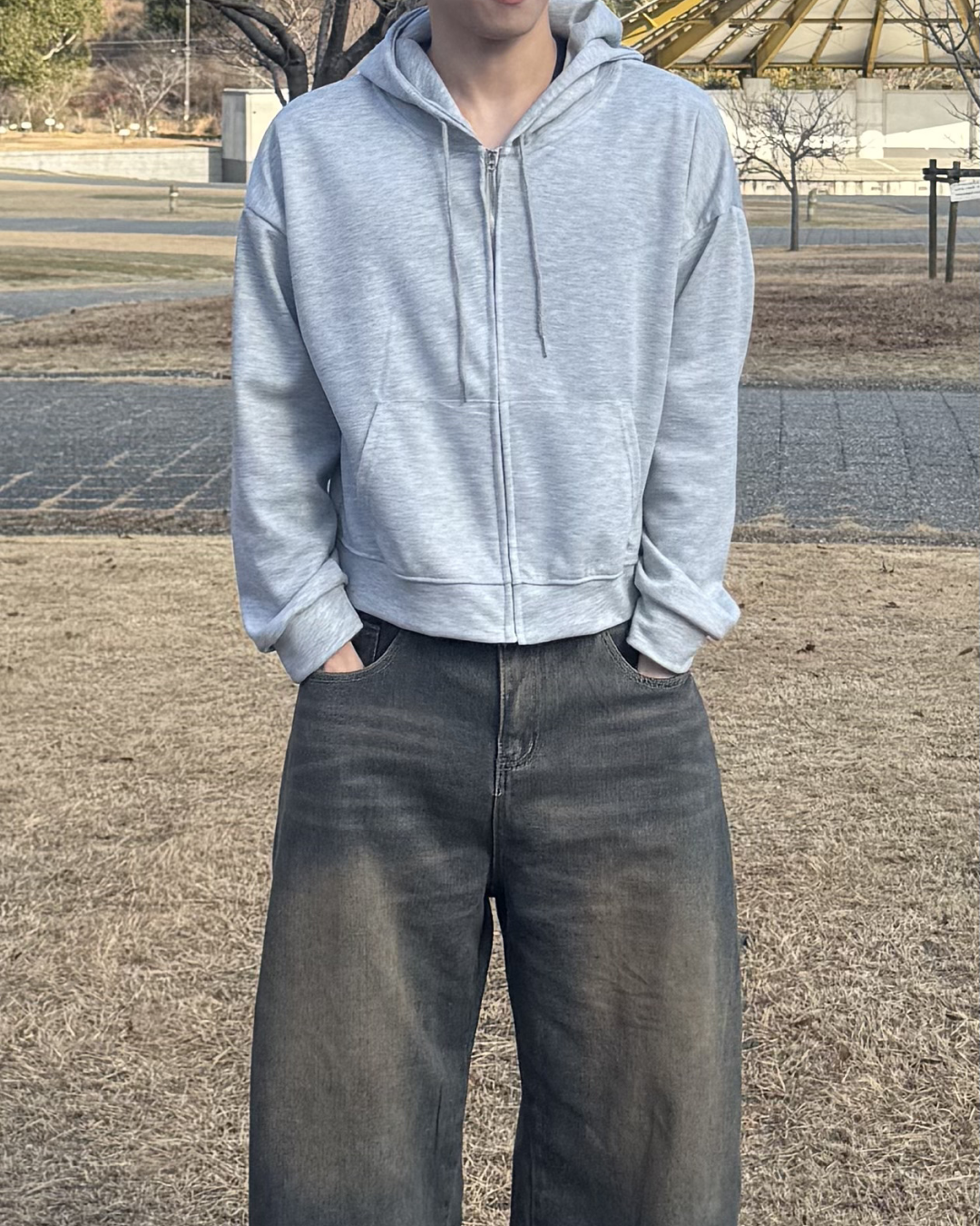 ルーズベーシックフルジップパーカー
NS0006