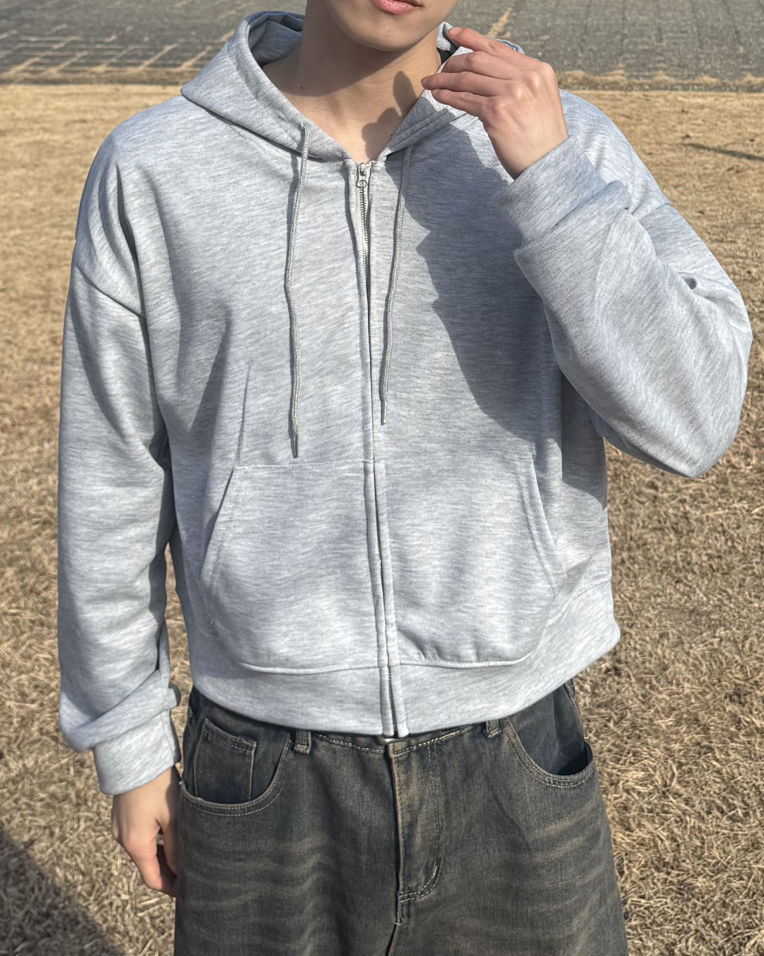 ルーズベーシックフルジップパーカー
NS0006