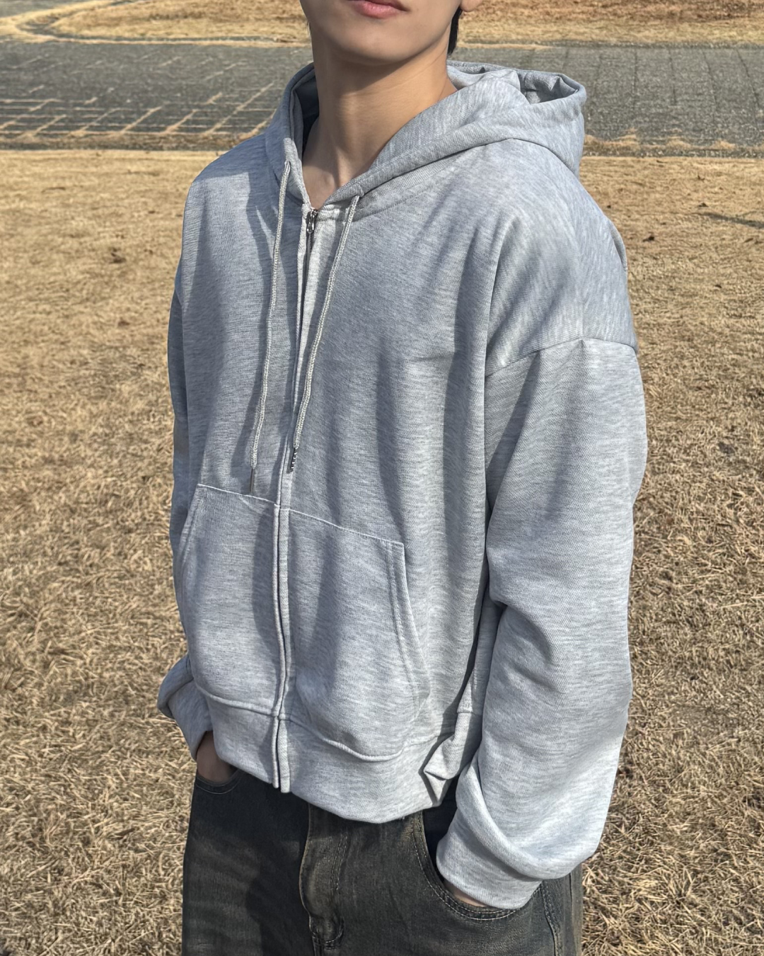 ルーズベーシックフルジップパーカー
NS0006