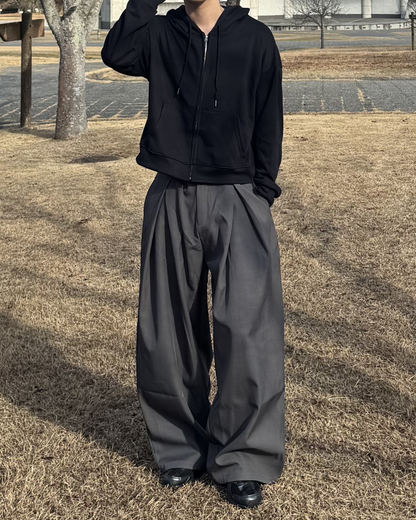 ルーズベーシックフルジップパーカー
NS0006