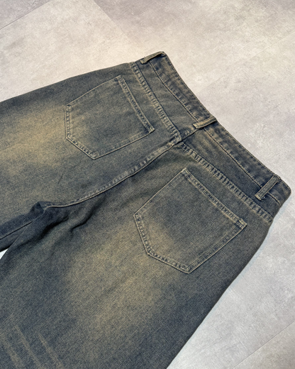 ヴィンテージウォッシュワイドデニムパンツ
NS0014